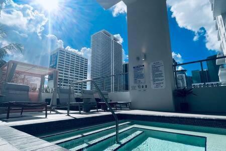 Heart Of Downtown Miami Studio Pool & Gym公寓 外观 照片